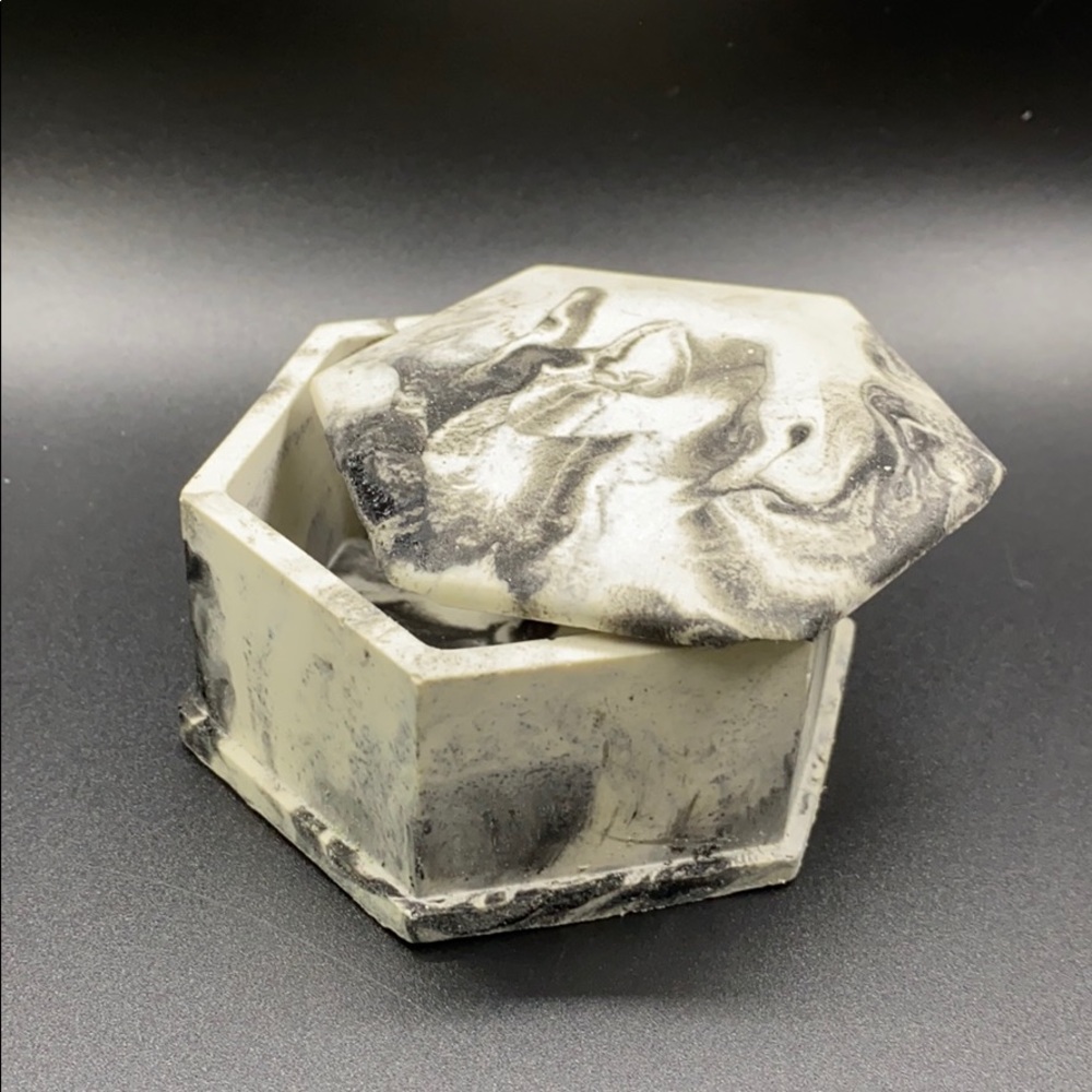 Plaster Jewelry Box
